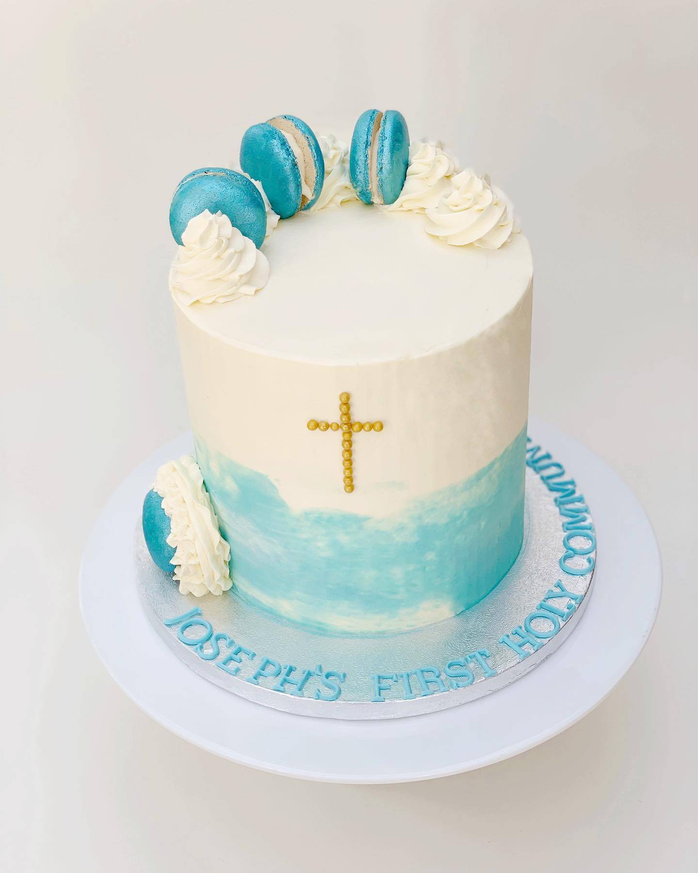 First Holy Communion cake Chocolate Sponge with chocolate filling