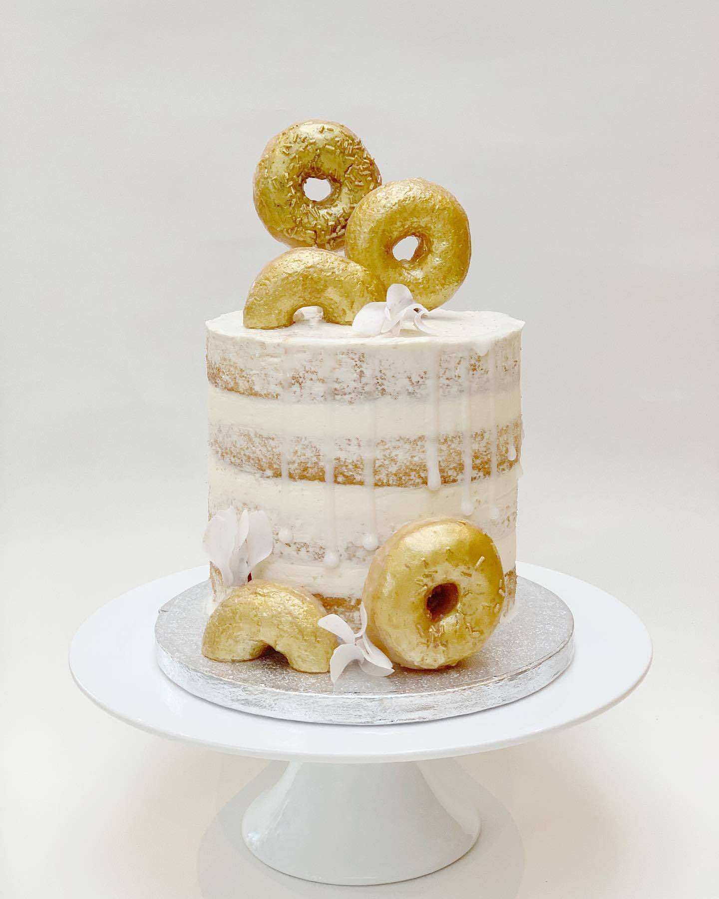 Semi Naked Gold Donuts