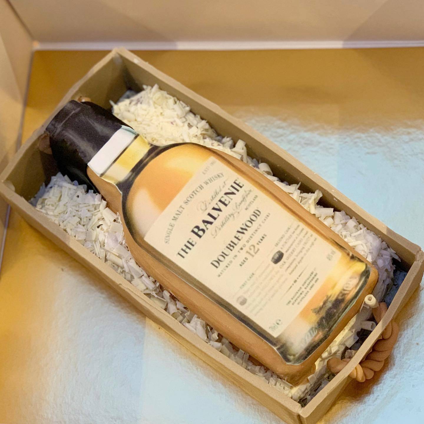 Whisky Bottle Cake