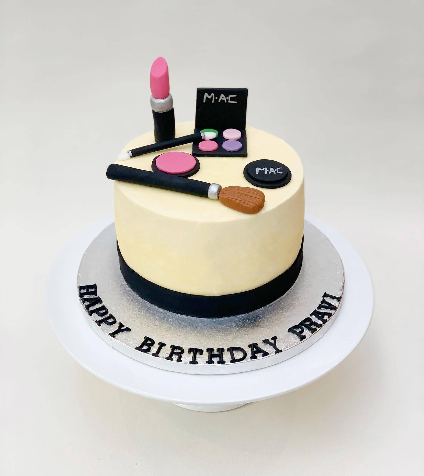 Chocolate sponge MAC Make Up Cake