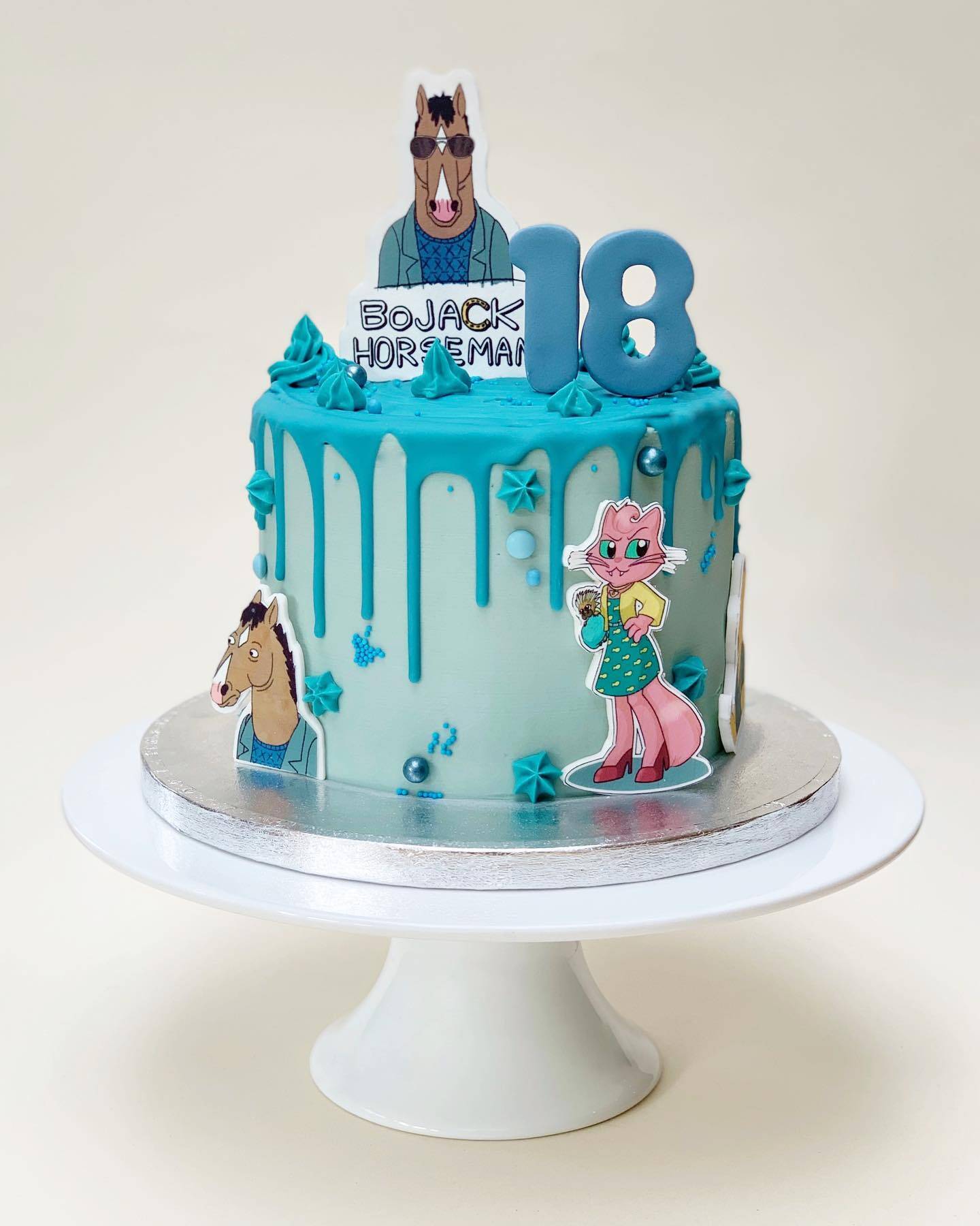 BoJack Horseman Cake