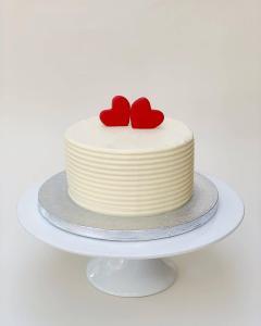 Anniversary Heart Cake