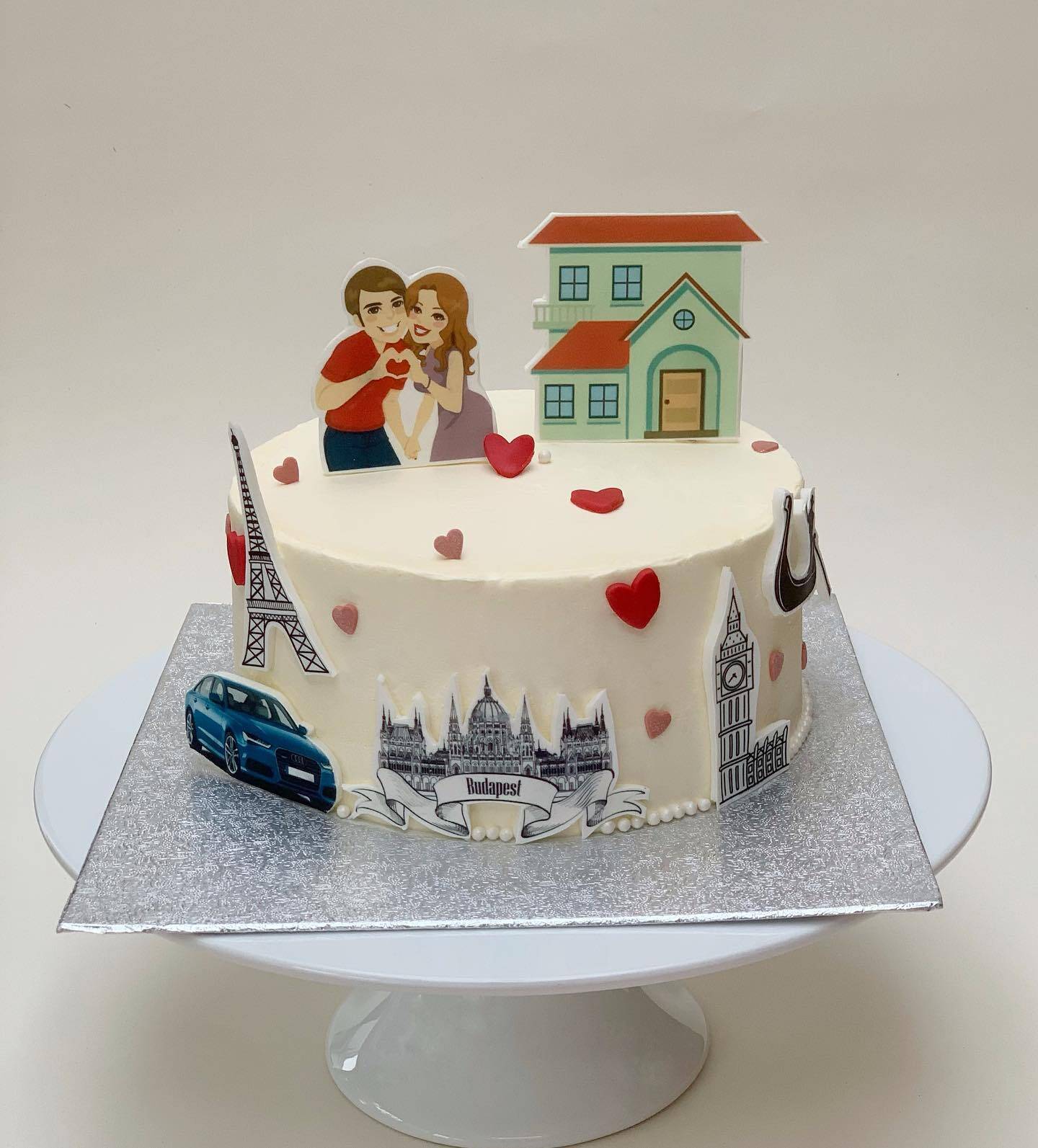 Sweet Couple Cake